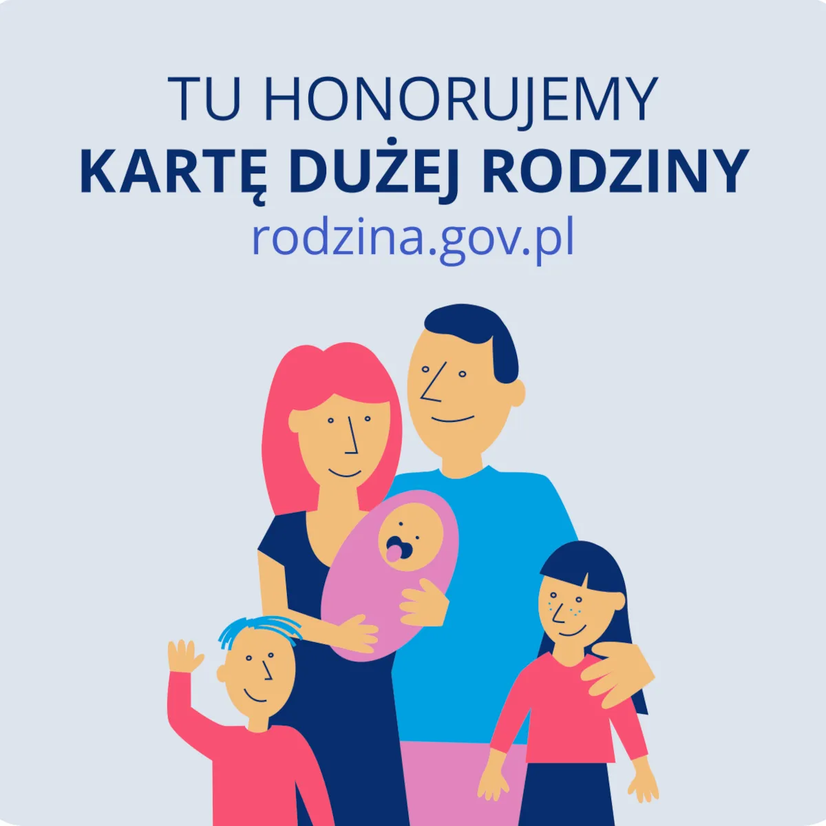 Large Family Card